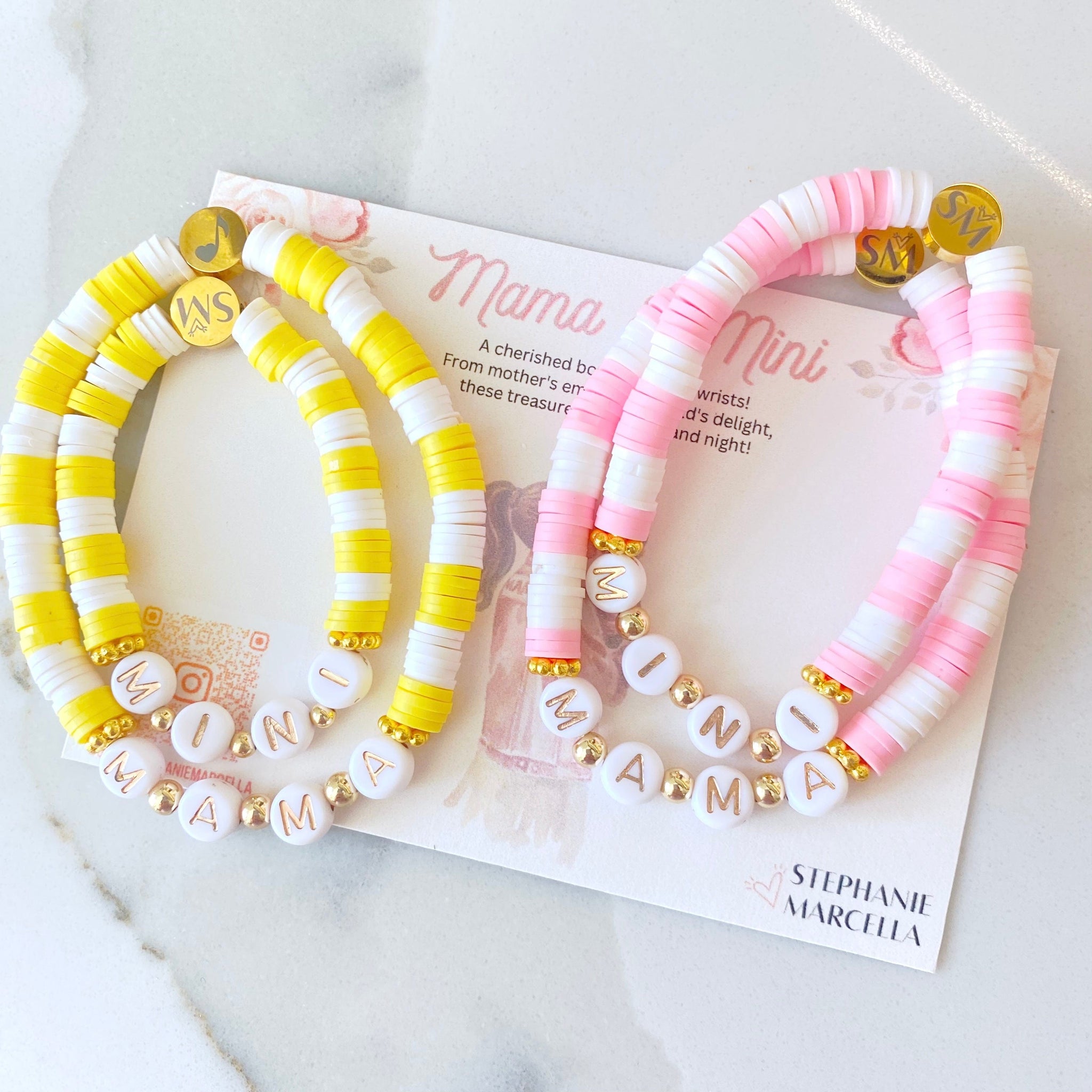 "Mama/Mini" Bracelet Set