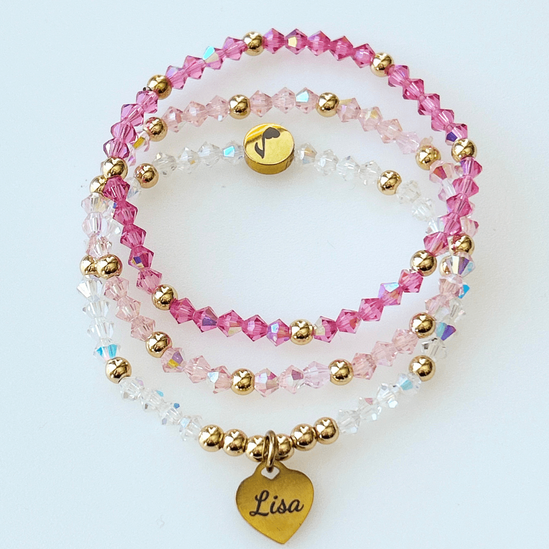 Personalized Pink Ombre Set