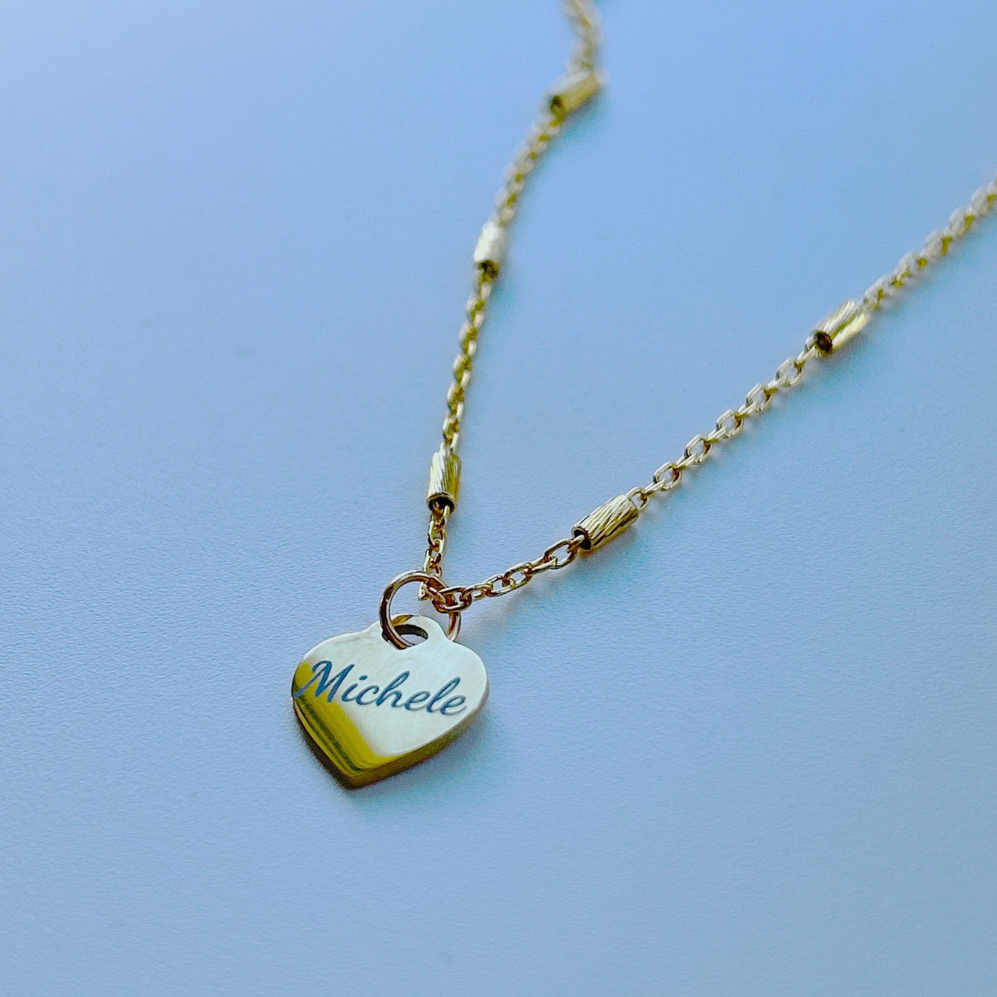 Small Heart Personalized Necklace
