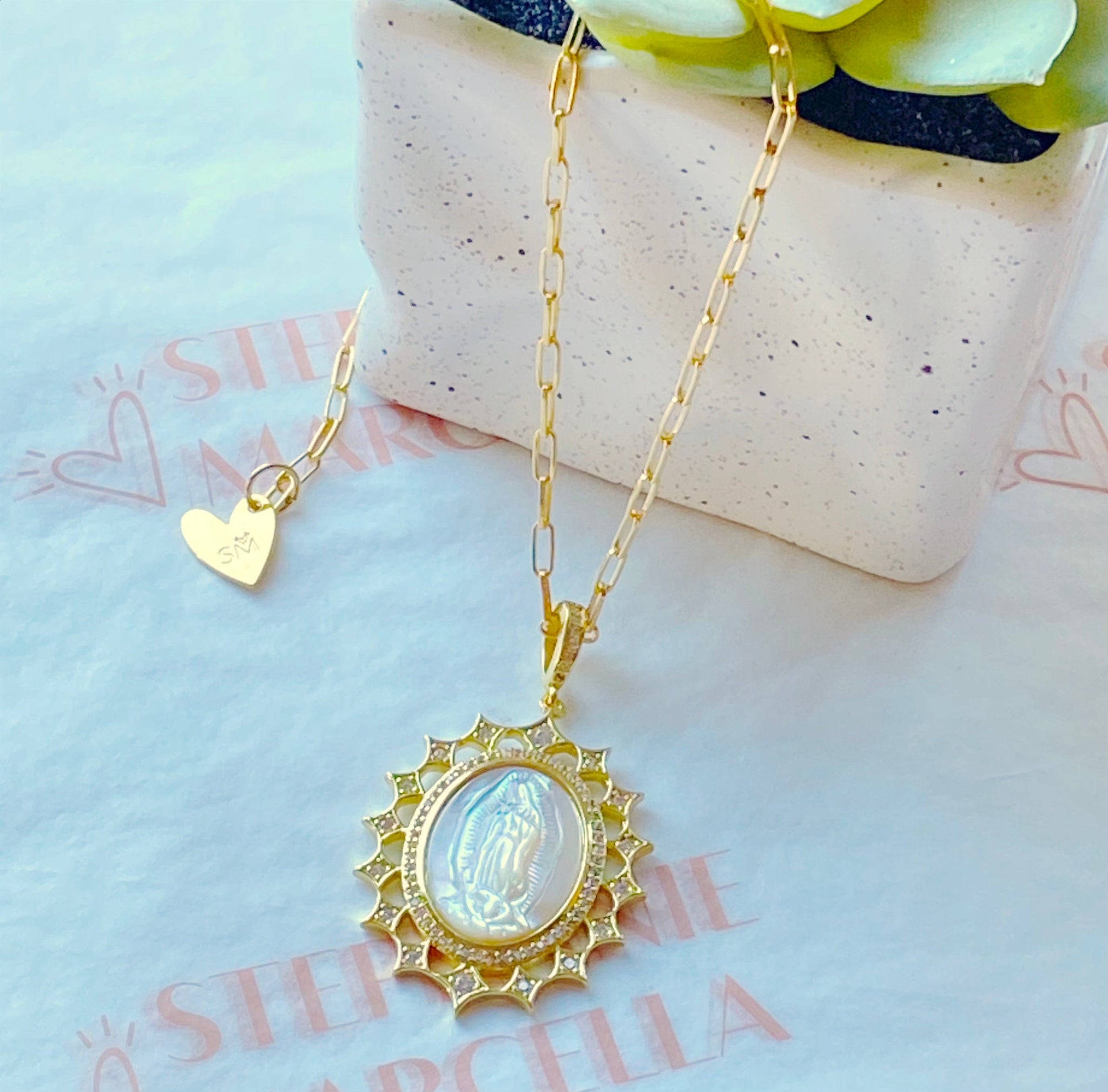 "Lady Of Fatima" Necklace
