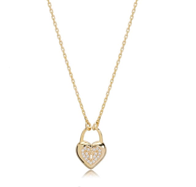 “Love Lock” Padlock Necklace